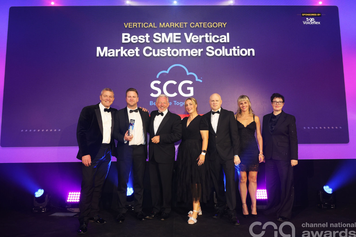 SCG Wins Best SME Vertical Market Customer Solution at the Channel National Awards 2026